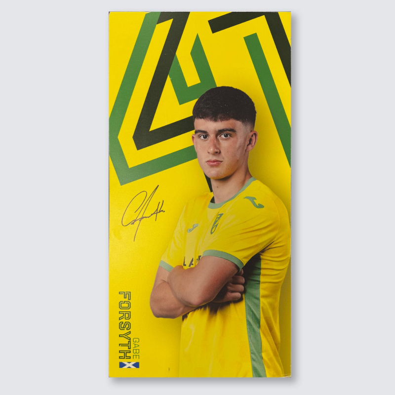 Match Used Away Board 24/25 Home - FORSYTH