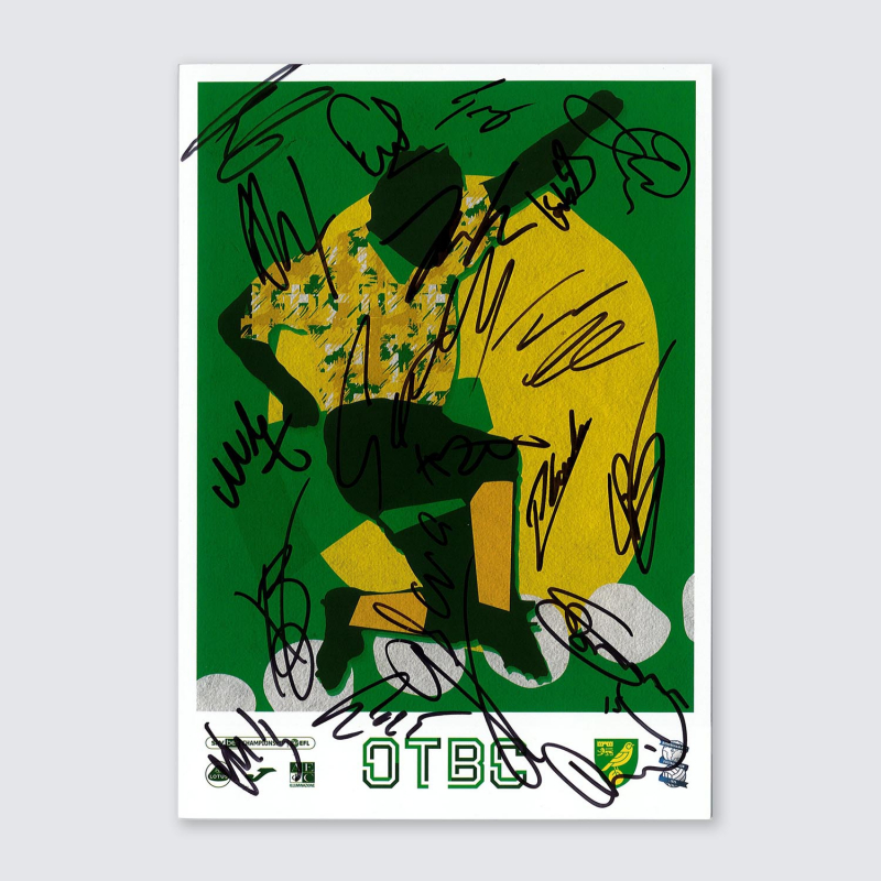 Programme v Birmingham City 22/23 - SQUAD SIGNED