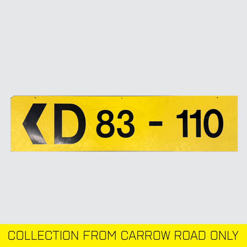 Stadium Signage - Concourse Seating Sign - D