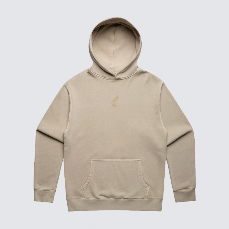 Norwich City Oversized Back Printed Hoodie Bone