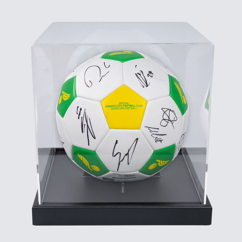2025/26 Signed Football in Cube