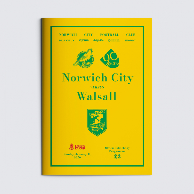 Programme - Walsall Cup 2025/26