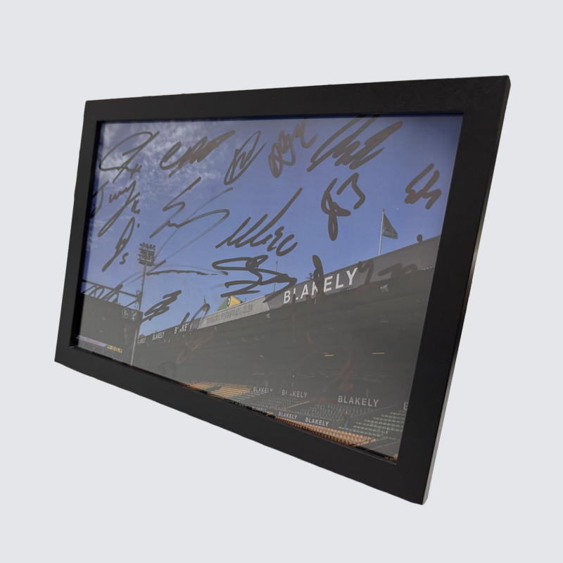 Framed Photo - Squad Signed