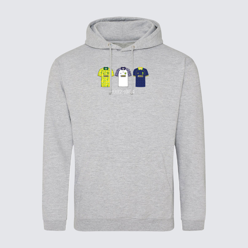 Norwich City 1992-1994 Mini's Hoodie Grey