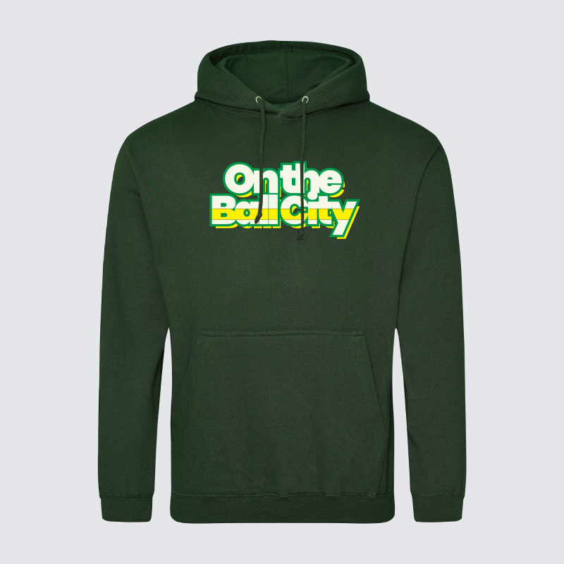 Norwich City OTBC Text Hoodie Green