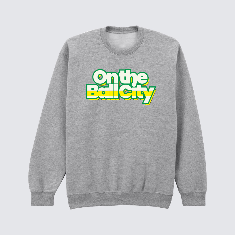 Norwich City OTBC Text Sweatshirt Grey